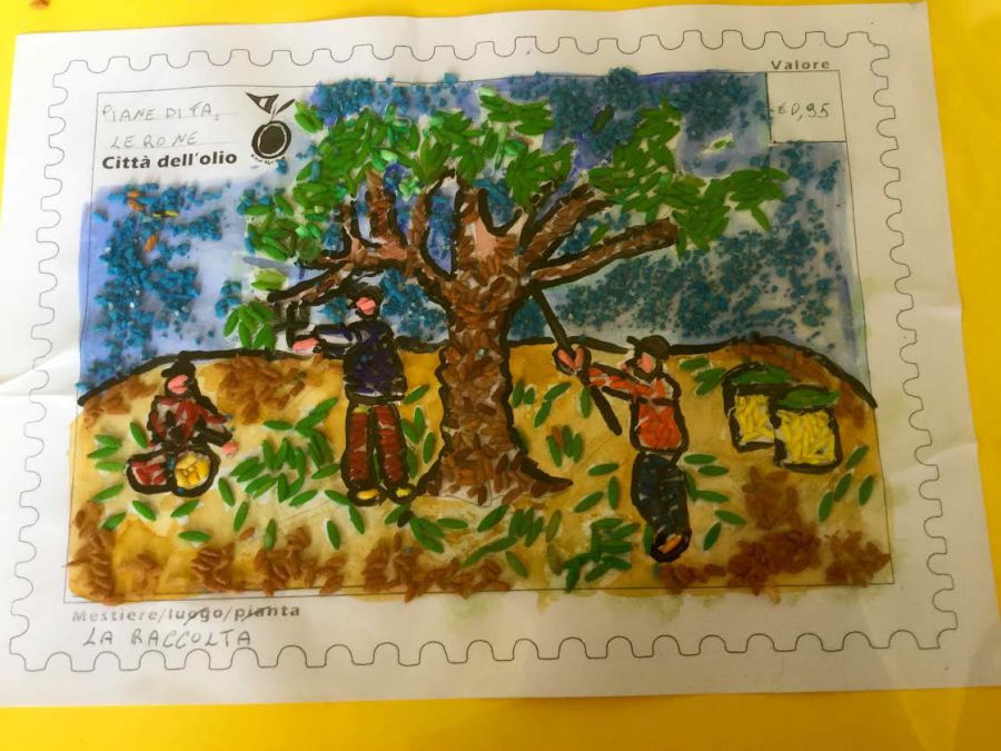 I mestieri dell'olio disegnati dai bambini