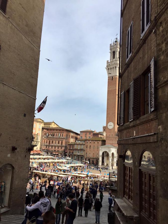 Siena, Mercato nel Campo con Vinarte