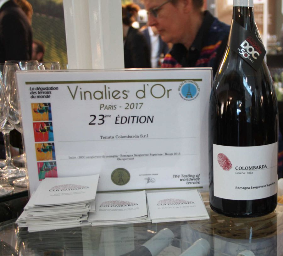 “Vinalies d'Or 2017” ad un vino romagnolo