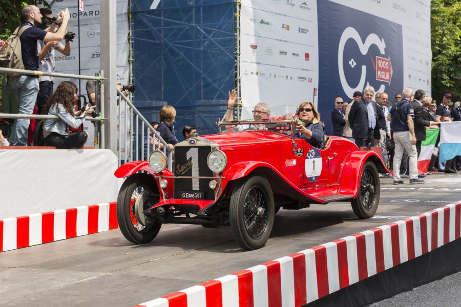 Mille Miglia e Villa Trasqua, incontro con il Chianti
