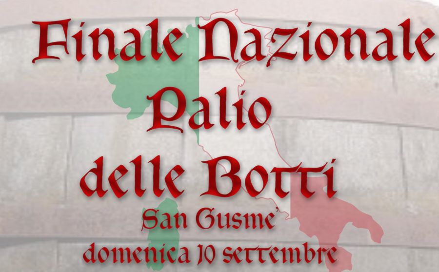 San Gusmè si prepara alla finale del Palio delle Botti