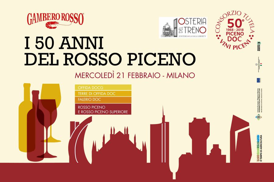 Per i suoi 50 anni il Rosso Piceno incontra la cucina milanese