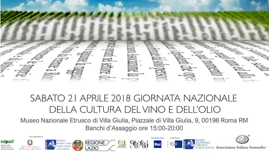 Giornata Nazionale della Cultura del Vino e dell’Olio 2018