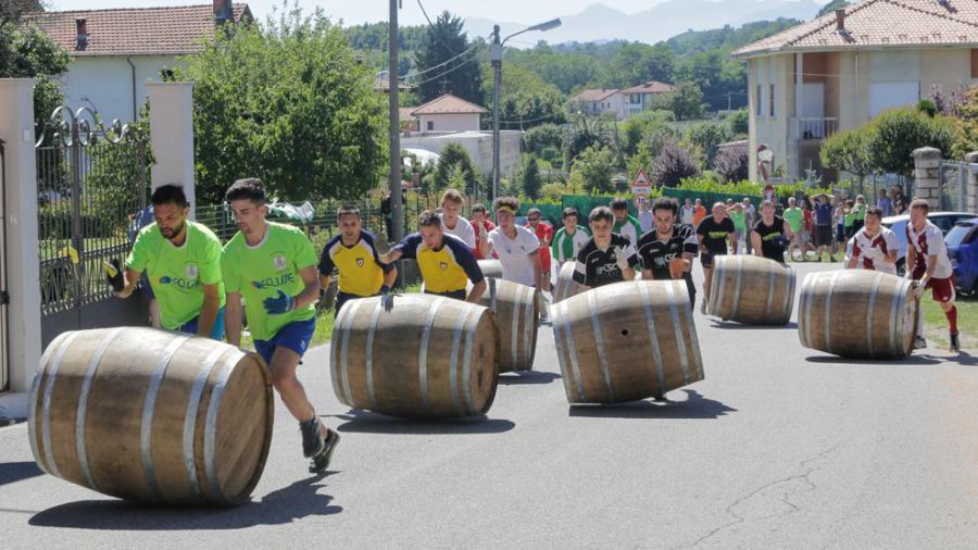 Palio delle Botti, la gara di Maggiora