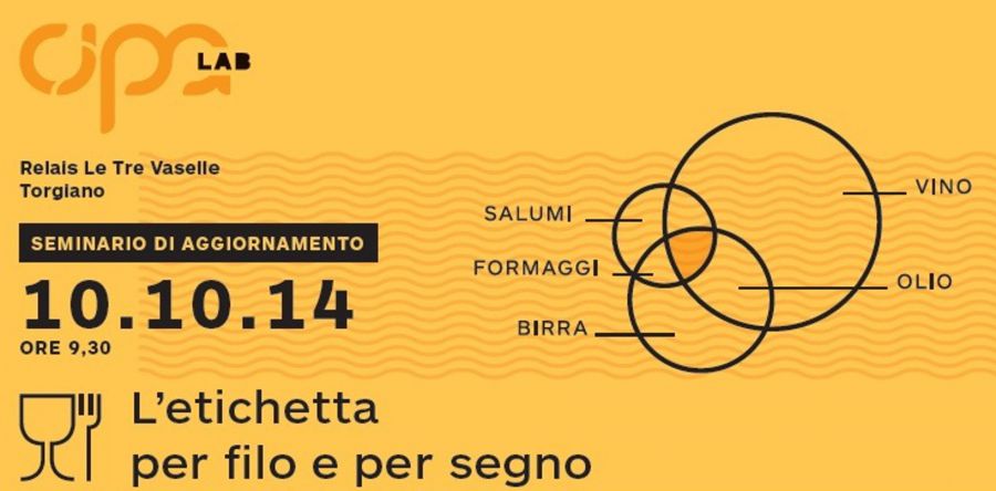 L’etichetta per filo e per segno