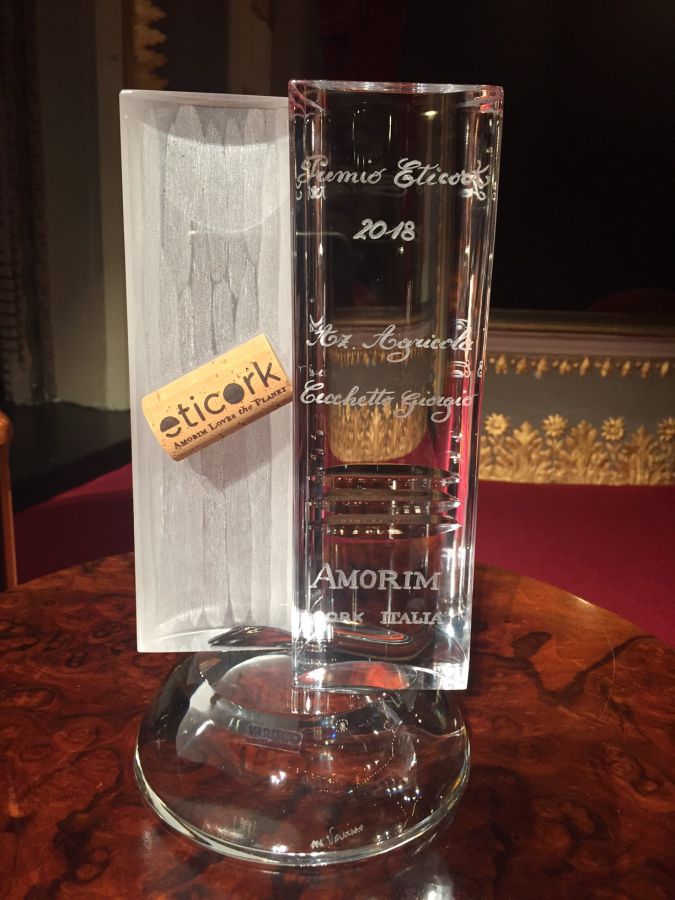 Premio ETICORK a Vendemmia solidale del Raboso Piave