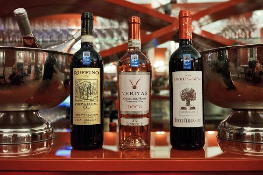 Blockchain: le prime bottiglie di vino verificate con My Story™
