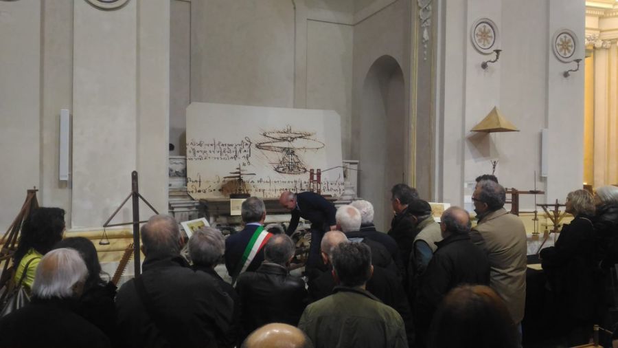 Due etruschi a Guardia: Il genio di Leonardo