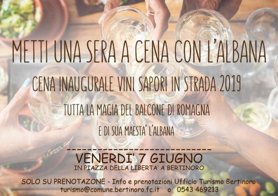 Metti una sera a Cena con l'Albana