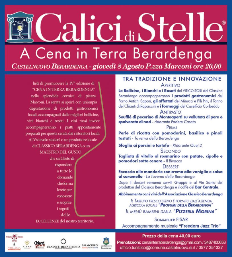 A cena in terra Berardenga