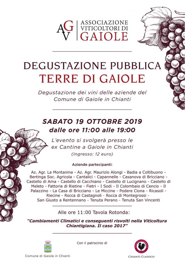 Terre di Gaiole. In degustazione 104 etichette del territorio