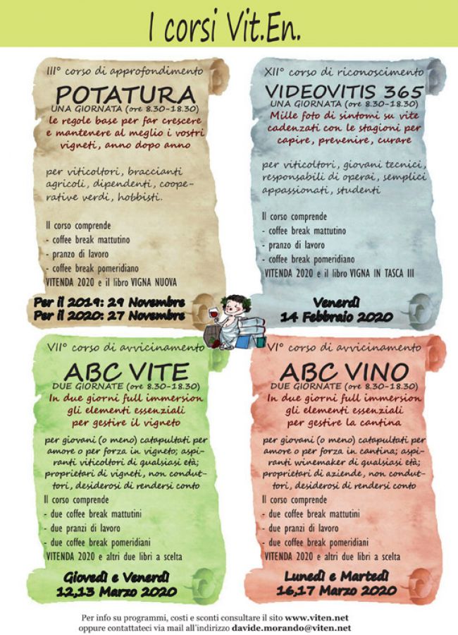 Corsi Viticoltura ed Enologia