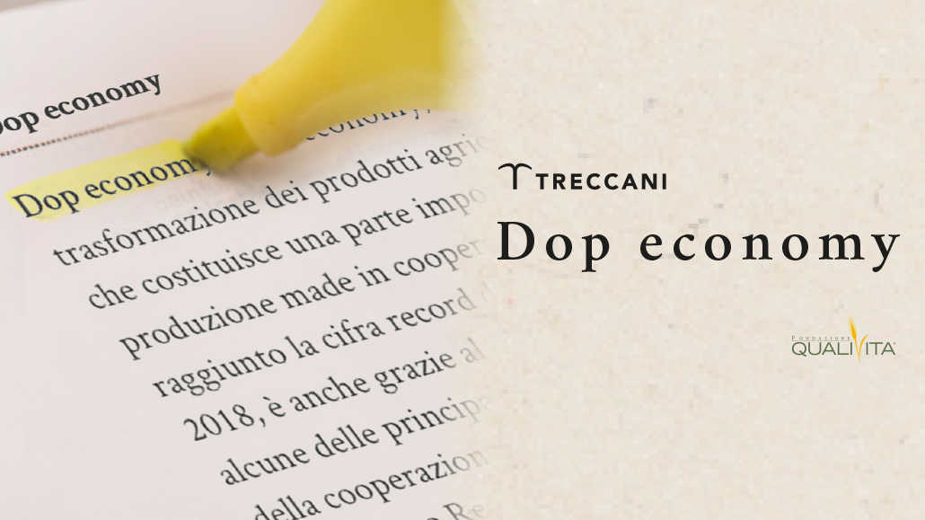 Dop economy nel Vocabolario Treccani