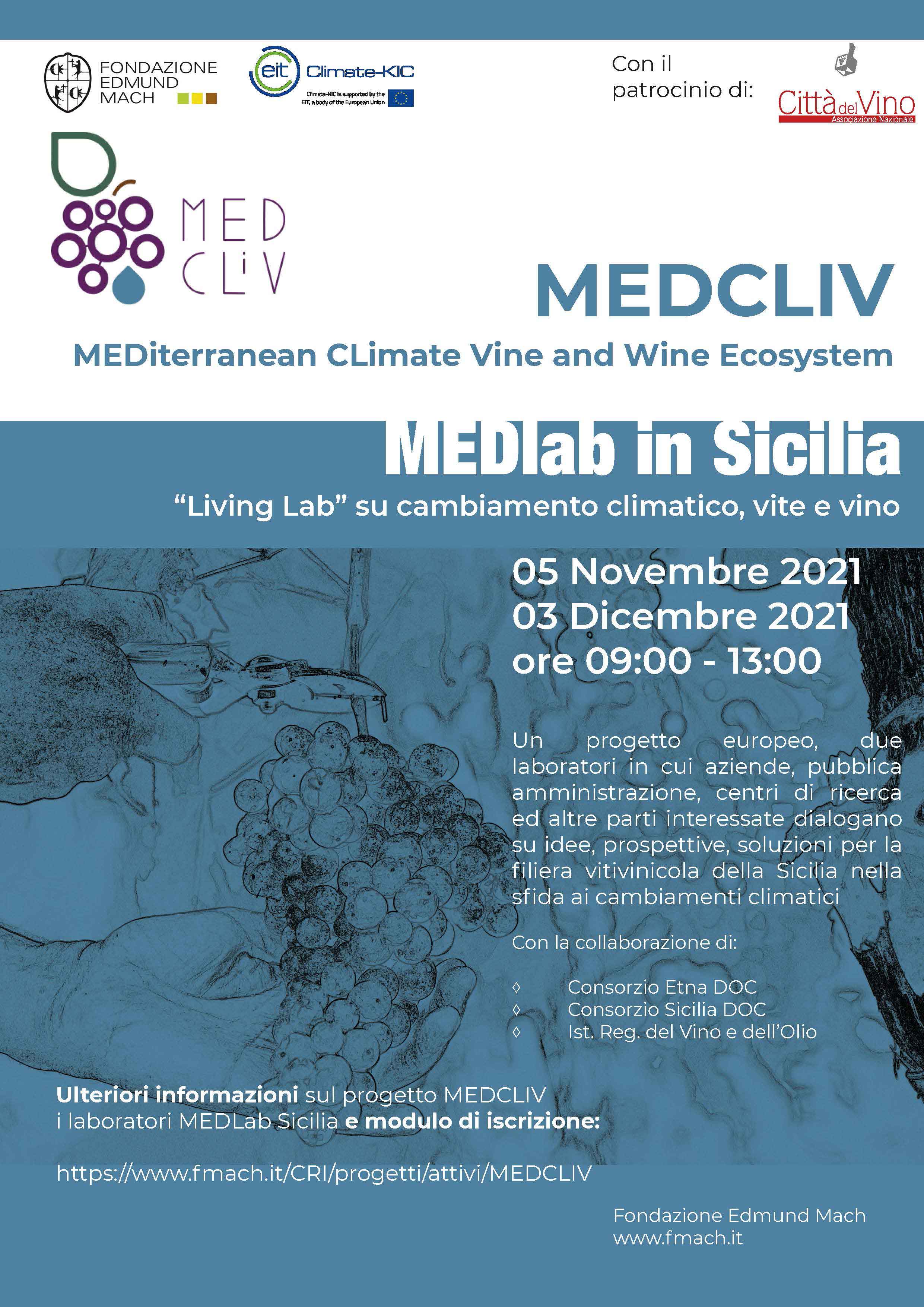 Sicilia: due workshop sui cambiamenti climatici. Invito ai Comuni