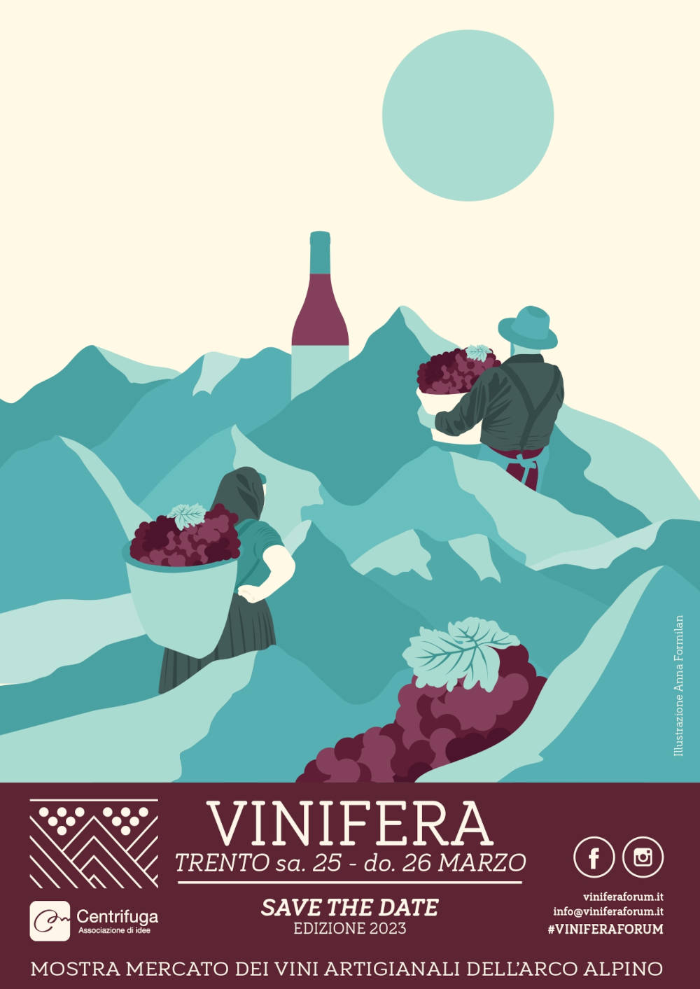 Vinifera a Trento: torna l’evento dedicato ai custodi del territorio alpino