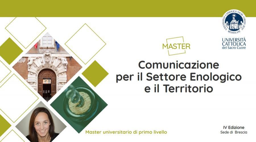 Master in Comunicazione per il Settore Enologico e il Territorio
