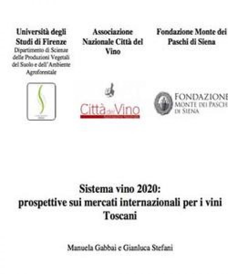 Sistema vino 2020: prospettive sui mercati internazionali per i vini Toscani